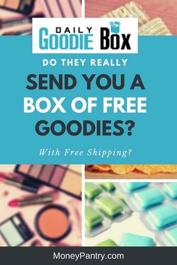 Does Daily Goodie Box really mail you a free sample box (with free shipping) with no strings attached? Read this review to see what the "catch" is...
