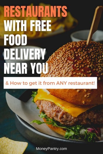 Here are restaurants in your area that delivery food to you for free...