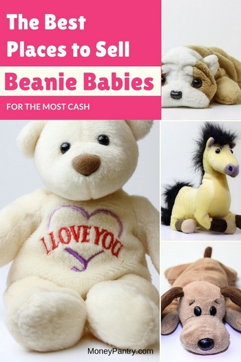 2000 Ty Beanie Buddy Employee Teddy Bear 14" for sale online 