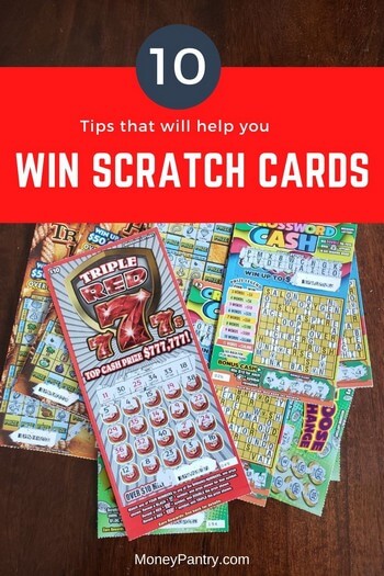 Here are a few winning tips to help you win scratch off lottery tickets...