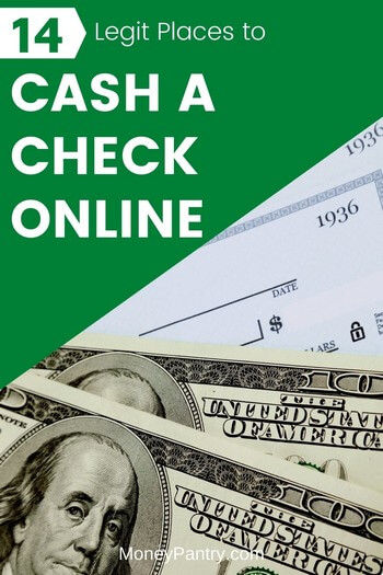 Here are easy ways to cash a check online right now...