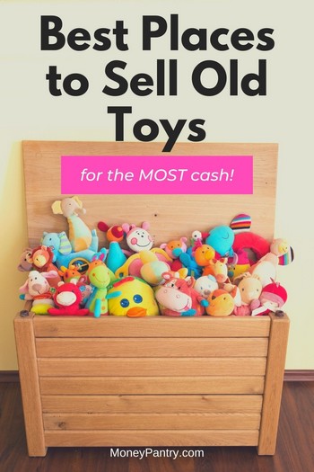 You can sell kid's toys online or near you for the most money through these sites, apps and places...
