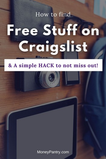 Step by step guide (with pictures) for finding free things on Craigslist (+ a hack to make sure you never miss out !)...
