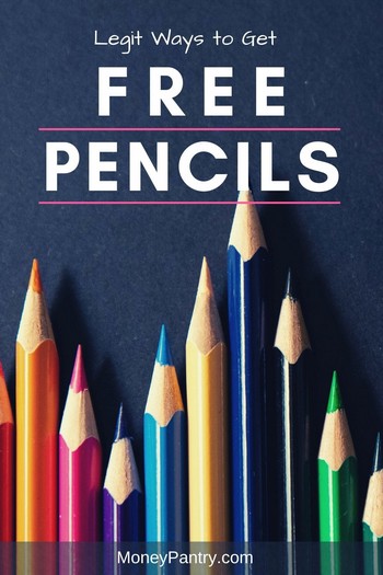 Free pencils new arrivals