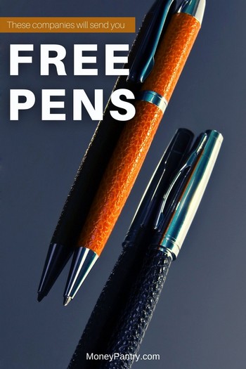 These companies give away free pens. Fill the free pen request form to get yours today...
