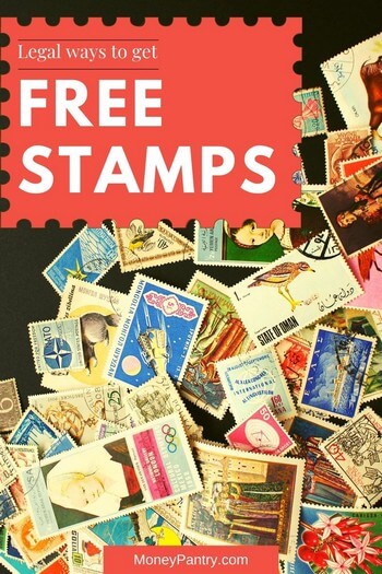 Here are legal ways you can get postage stamps for free...