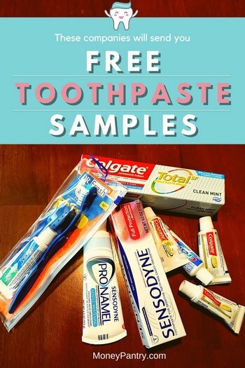 Here are easy ways you can get free toothpaste from Colgate, Sensodyne, Crest & other companies...