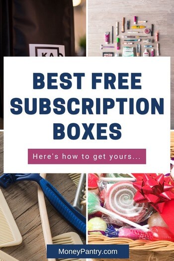 Here are the best free subscription boxes you can try with a free trial (plus a few completely free monthly boxes)...