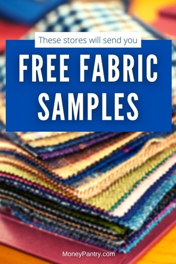 These companies will send you free fabric samples by mail (with free shipping!) Here's where to request yours...