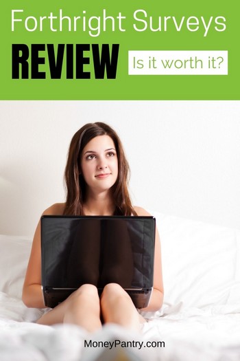 Read my review of Forthright Surveys before you sign up to make money as an online survey taker...