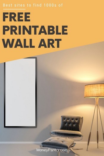 15 Best Places to Find Free Printable Wall Art Online (Ready to