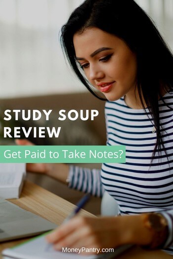 Make money taking notes in college classes? Read this review of StudySoup.com to find out if it's legit...