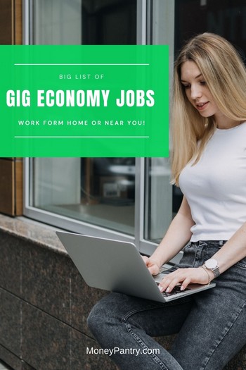 Here's a huge list of legit gig economy jobs to supplement your income with...