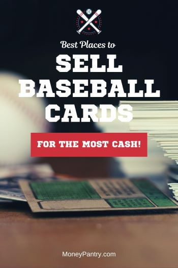 These are the best places to sell your collection or single baseball cards for the most cash online or near you...