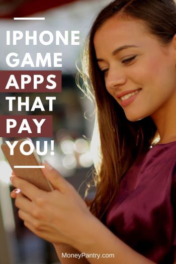 These are real game apps that pay you you to play games on your iPhone...