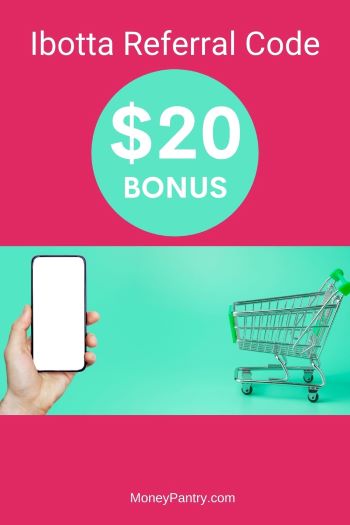 With this Ibotta referral code you can earn up to $20 in bonuses...