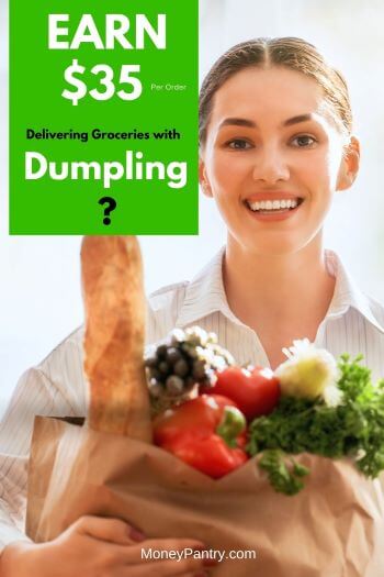 Can you make $35 per order delivering groceries with Dumpling? Read this Dumpling review to find out...
