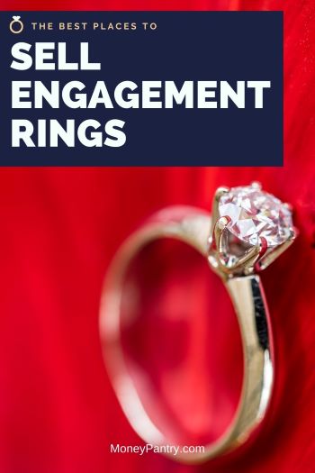 Here are the best places to sell your unwanted engagement or wedding ring near you or online for the most cash...