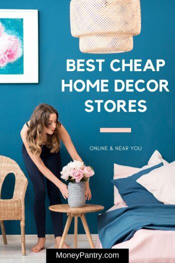 31 Cheap Home Decor Websites Stores Near You MoneyPantry