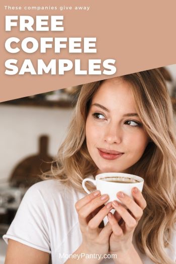 List of companies that give away 100% free coffee samples...