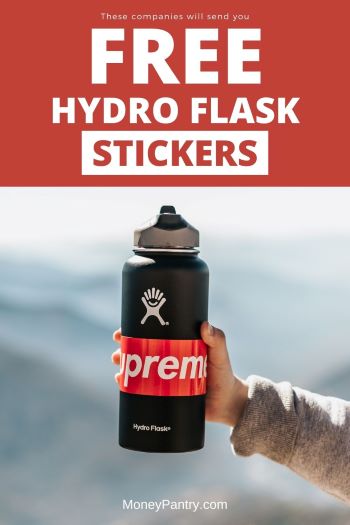 These companies give away Hydro Flask stickers for free. Here's how to get yours to personalize your water bottles...