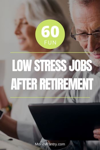 These are the best fun and low stress jobs you can do to earn extra money and keep busy after you retire...