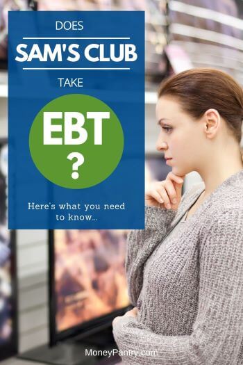 Can you use your EBT card to shop at Sam's Club? Yes, but you need to know a few things before using it...