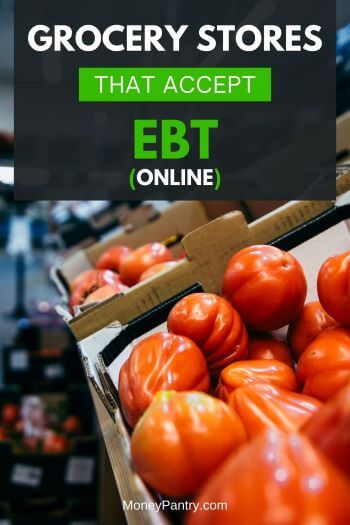 List of all the grocery stores that accept EBT card online (by state)...