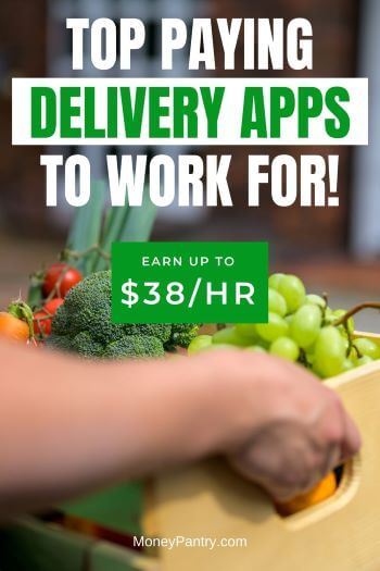 These are the best apps for delivery drivers to make the most money...