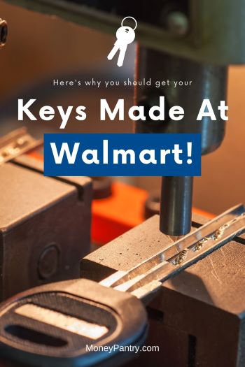 Copying a key with the minuteKey kiosk at Walmart 