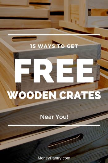 15 Places To Get Wooden Crates For Free, Old Wooden Crates For Free