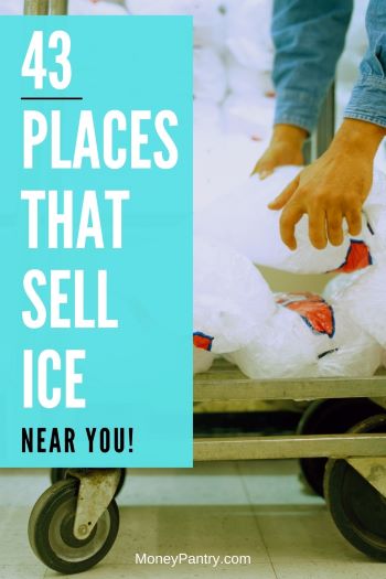 Here are the cheapest places to buy ice near you...