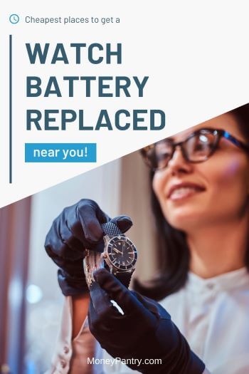 15 Cheapest Places to Get a Watch Battery Replaced Near Me MoneyPantry