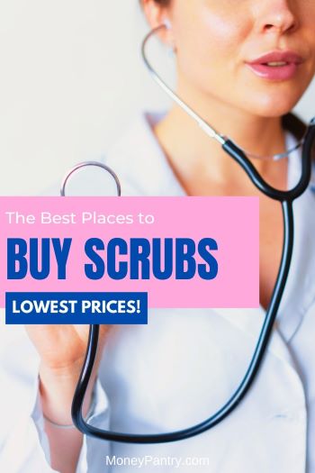 Here's where you can buy scrubs near you or online (affordable prices!)...