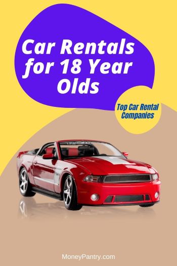 These companies DO rent cars to 18 year olds (some near you or online)...