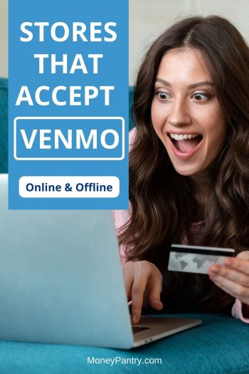 These online and offline stores accept Venmo payments...