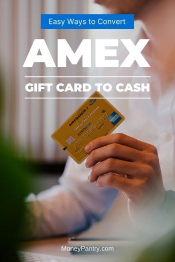 Legit ways to convert your Amex Gift Card to cash today...