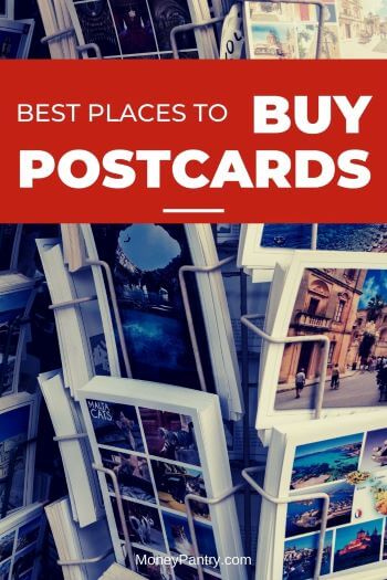 Here are the best places where you can buy awesome postcards near you or online...