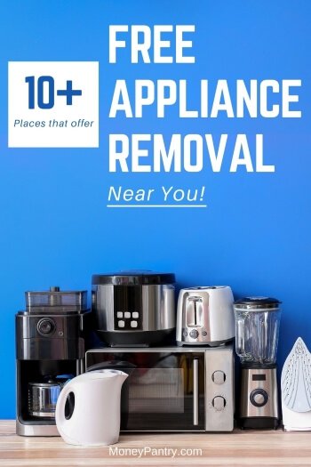 pick up used appliances near me