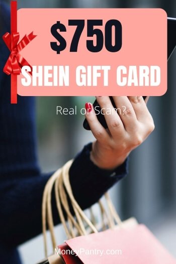  750 Shein Gift Card Offer Real Or Fake The Truth In 2024 MoneyPantry