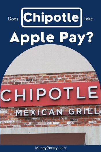 Yes, Chipotle does accept Apple Pay. Here's how you can use Apple Pay to pay for food online or in store...