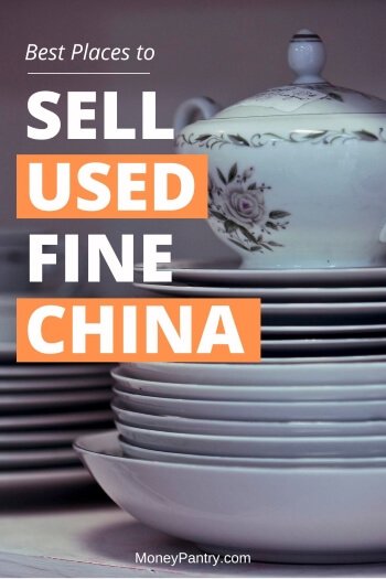 Here are the best pales where you can find people who buy used Fine China dishes (+ websites to sell China)...