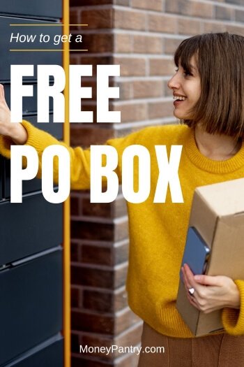 Here's the how you can get a PO (Post Office) Box for free...