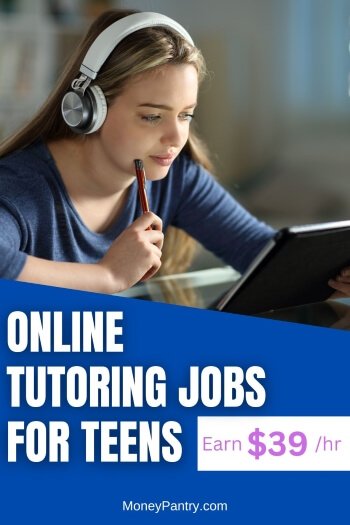 Teen looking for work? Apply for these online tutoring jobs for teens and make money from home...