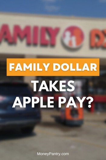 The answer to whether Family Dollar takes Apple Pay as a payment option is yes, but the interesting thing is...