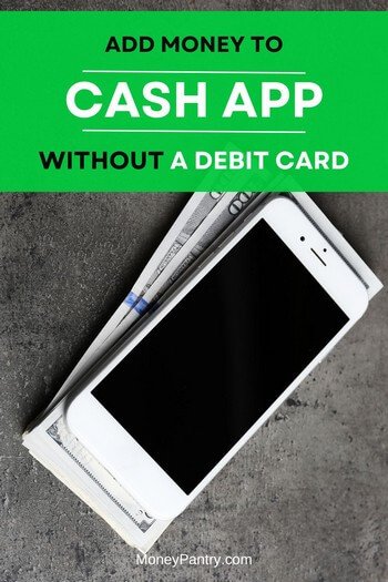 how to add money in cash app without card