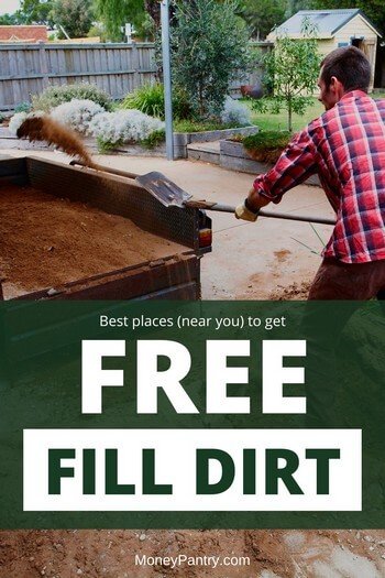 Here are the best places where you can get free fill dirt (bags or truckloads) near you...