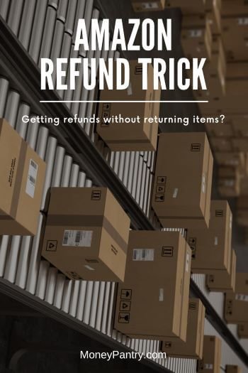 Here's the Amazon refund trick that you can use to get refunds without returning products (but you shouldn't!)...