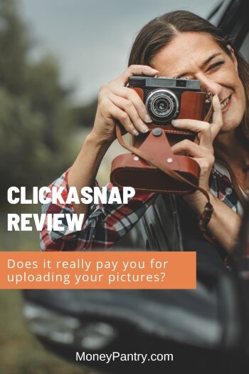 Can you actually make money uploading your pictures to Clickasnap? Read this review to find out...
