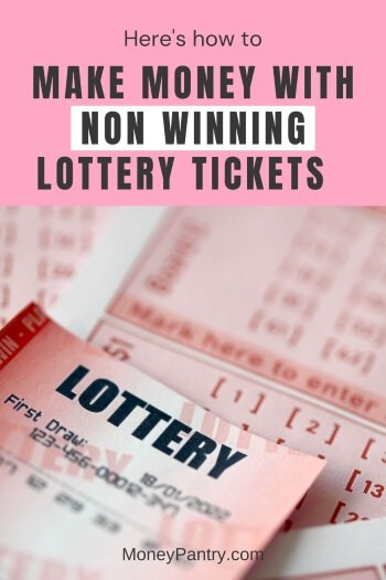 Here's how you can use second chance to make money with non winning lottery tickets...